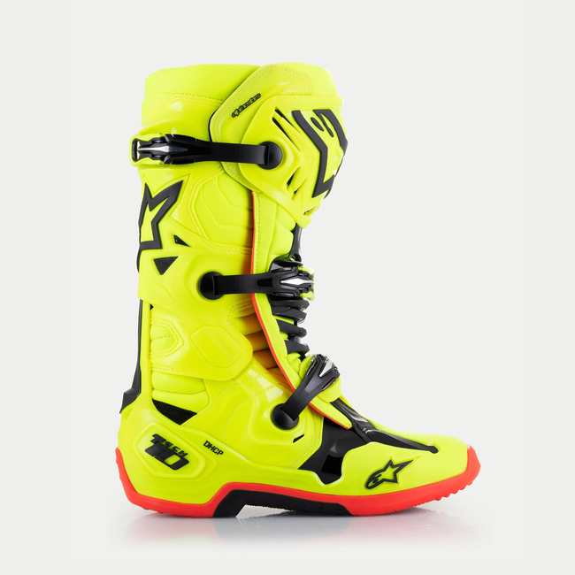 Alpinestars Alpinestars 2024 Tech 10 Fluor Yellow Mx Boots