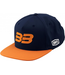 100% 100% BB33 SNAPBACK PET NAVY/ORANGE