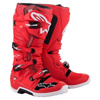 Alpinestars ALPINESTARS Mx Boots TECH 7 Red