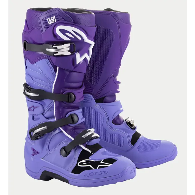 Alpinestars  ALPINESTARS Mx Boots TECH 7 Double Purple / White