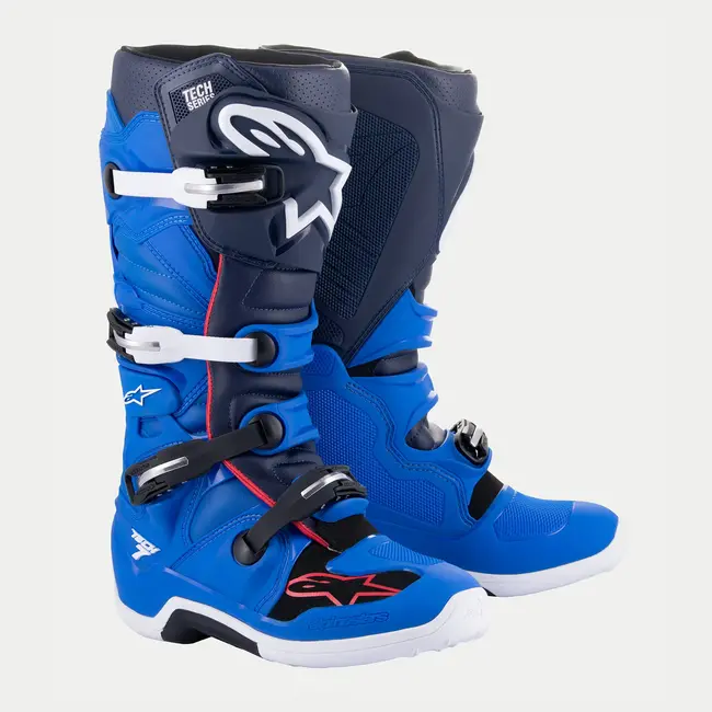 Alpinestars ALPINESTARS Boots TECH 7 Alpine Blue Night/Navy/Bright Red