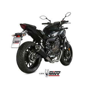 MIVV MIVV Delta Race Compleet uitlaatsysteem - Yamaha MT-07