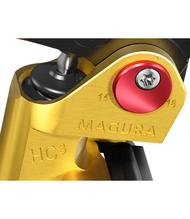 MAGURA HC3 - Hoofdremcilinder, radial, gold, Ø15 mm, DOT, ABE
