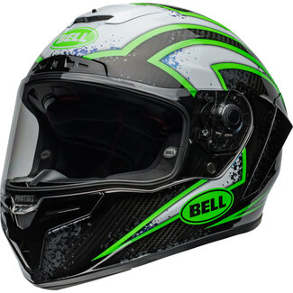 BELL BELL Race Star DLX Flex Helmet - Xenon Gloss Black/Kryptonite