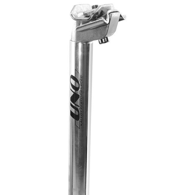 KALLOY UNO UNO TE 379 Bicycle Seatpost - 300mm Ø25.4 Silver