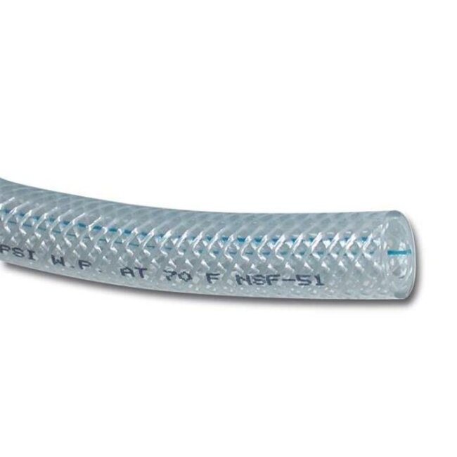MOTION PRO MOTION PRO Reinforced Braided Vinyl Fuel Hose 10x16mm