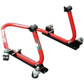 BIKE LIFT PADDOCKSTAND ACHTER 360° EASY MOVER GELEVERD MET V STEUNEN