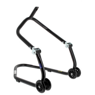 BIHR BIHR Home Track Under Triple Clamp Front Paddock Stand Matt Black Black Wheels