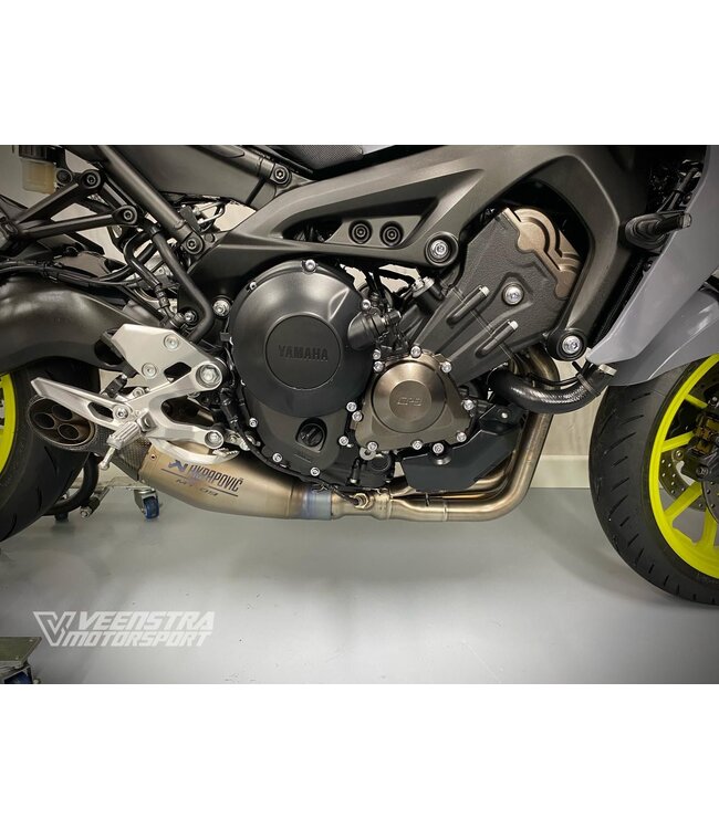 YAMAHA MT-09 ABS (bj 2017) Akrapovic- VERKOCHT