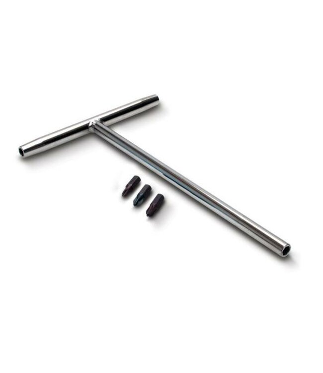 MOTION PRO T-Handle Bit Driver with No. 1, 2, 3 JIS Cross-Head Bits