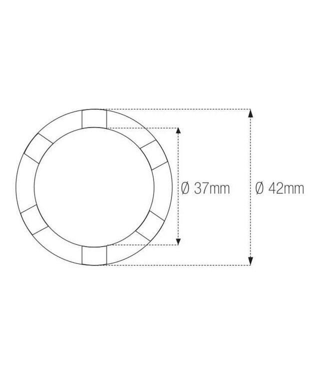MOTION PRO SPECIAL TOOL KOPPELING Ø37/42MM YAMAHA YM-01507