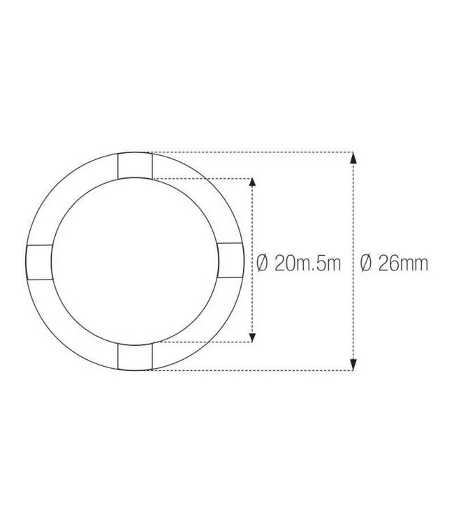 MOTION PRO SPECIAL TOOL KOPPELING Ø20/26MM HONDA 07VMA-MBB0100