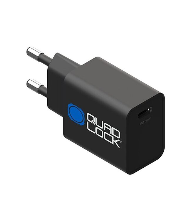 QUAD LOCK QUAD LOCK 30W Power Adaptor - USB EU Standard Type C