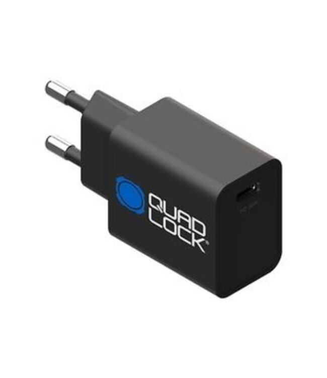 QUAD LOCK QUAD LOCK 30W Power Adaptor - USB EU Standard Type C