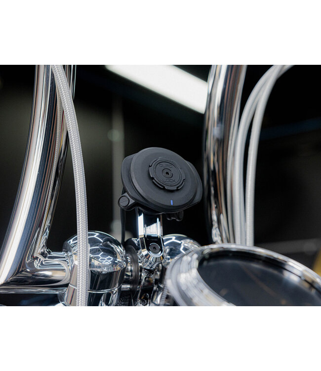 QUAD LOCK QUAD LOCK Pro Chrome Handlebar Mount - Large for FATBAR / Special CUSTOM handlebars