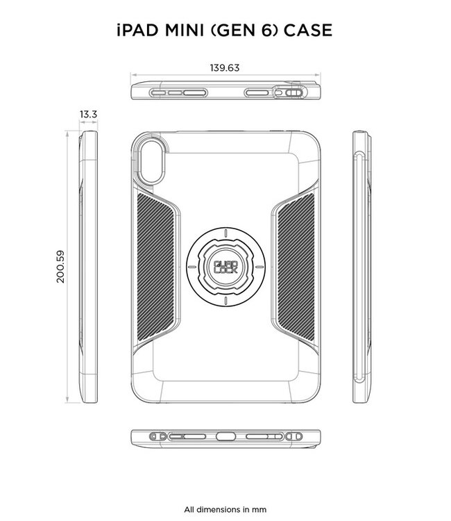 QUAD LOCK QUAD LOCK Case - iPad Mini 6è génération
