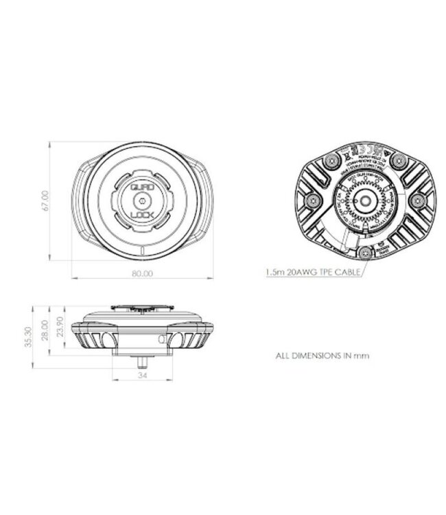 QUAD LOCK QUAD LOCK Wireless Charging Head Waterproof