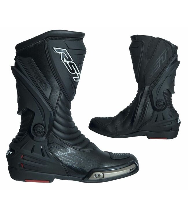 RST RST Tractech Evo III CE Waterproof Boots Sports Leather - Black  - Zwart