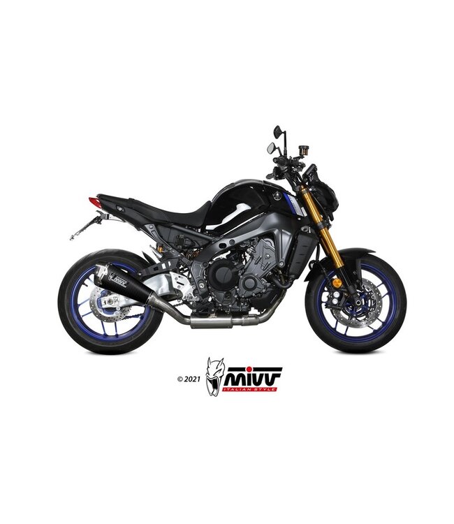 MIVV MIVV Delta Race Full Exhaust System - Carbon Yamaha MT-09/SP/FZ-09