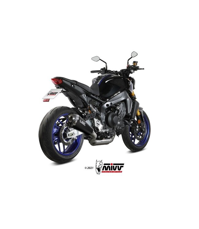MIVV MIVV Delta Race Full Exhaust System - Carbon Yamaha MT-09/SP/FZ-09