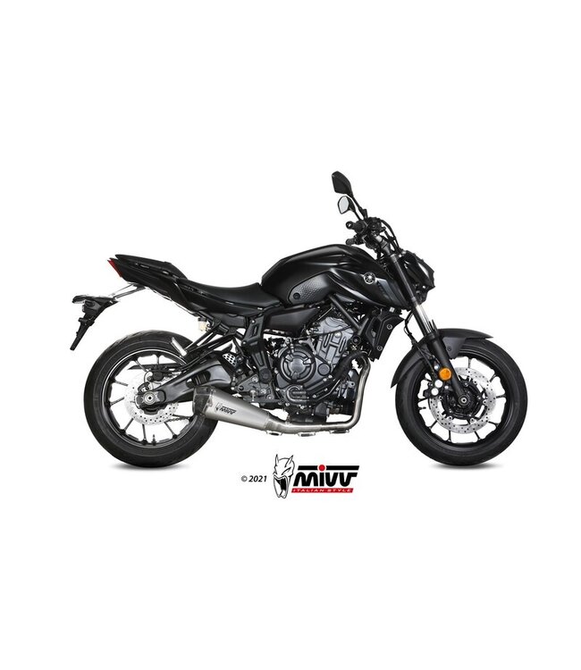 MIVV MIVV Delta Race Full Exhaust System - Yamaha MT-07/FR-07