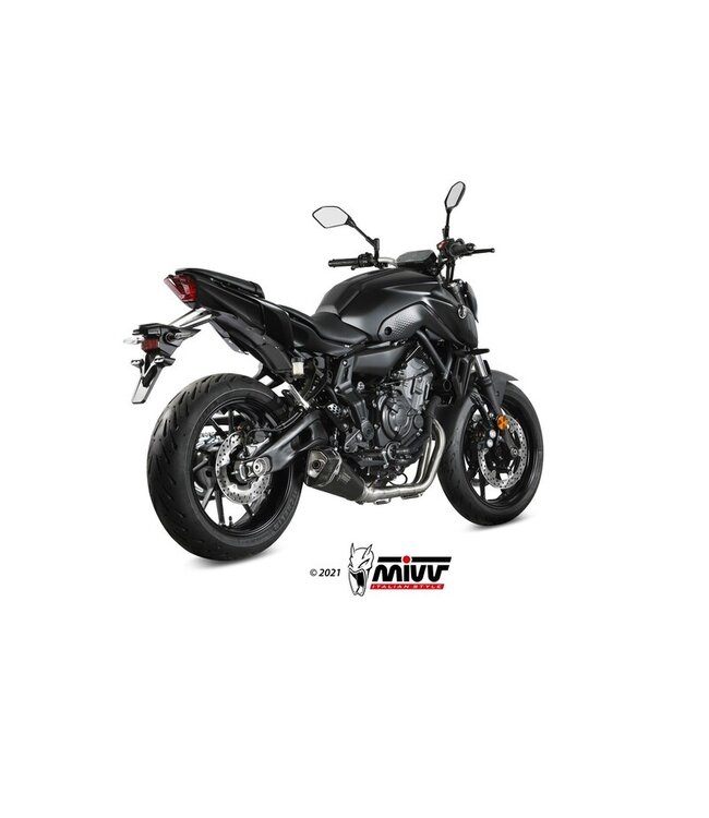 MIVV MIVV Delta Race Full Exhaust System - Yamaha MT-07/FR-07