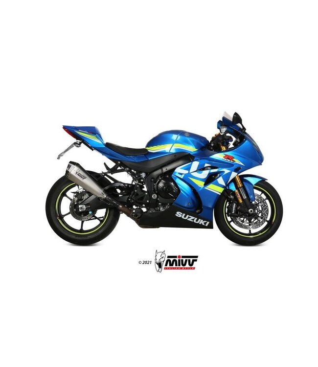 MIVV MIVV Delta Race Silencer - Suzuki GSX-R1000