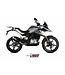 MIVV MIVV Delta Race Silencer Steel Black/Carbon End Cap BMW G310GS