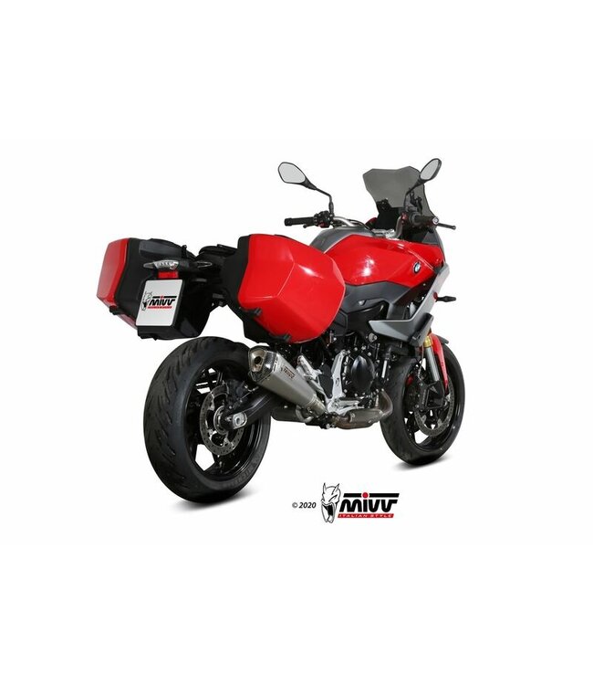 MIVV MIVV Delta Race Silencer Stainless Steel/Carbon End Cap BMW F900XR