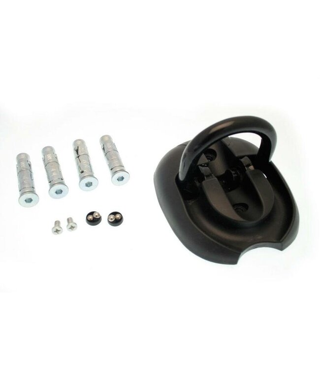 SXP LOCK BEVESTIGIGINGSRING MUUR/BODEM STAAL 14MM NIET GEHOMOLOGEERD