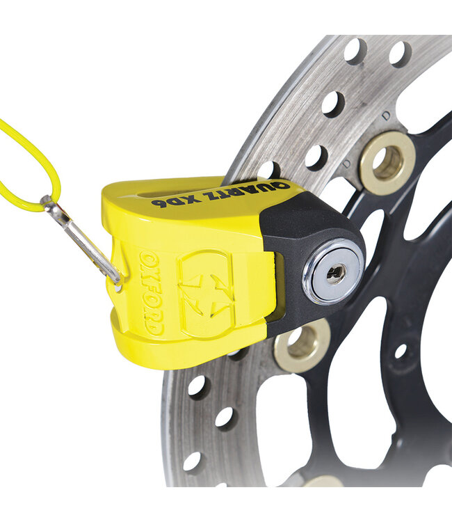 OXFORD OXFORD Quartz XD10 Disc Lock - Ø10mm Yellow/Black