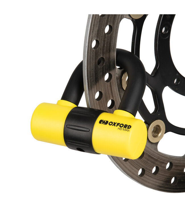 OXFORD OXFORD HD MAX Disc Lock - Ø14mm Yellow