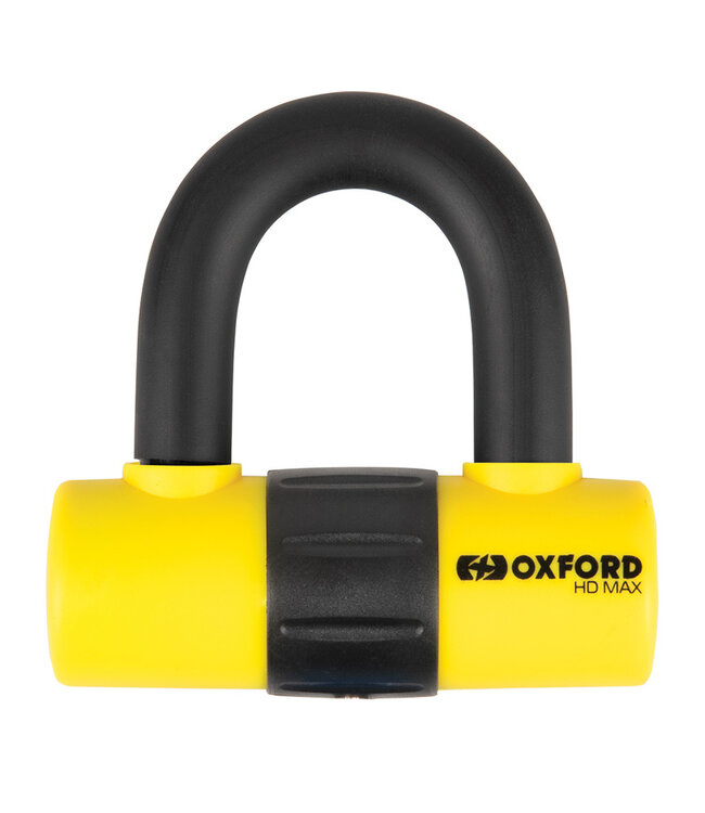 OXFORD OXFORD HD MAX Disc Lock - Ø14mm Yellow - Sold Secure Gold Certified