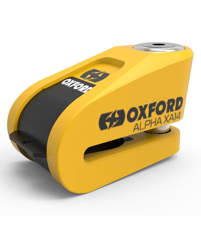 OXFORD OXFORD Alpha XA14 Alarm schijfremslot Ø14mm zwart/geel