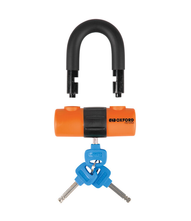 OXFORD OXFORD HD MAX Disc Lock - Ø14mm Orange - Sold Secure Gold Certified
