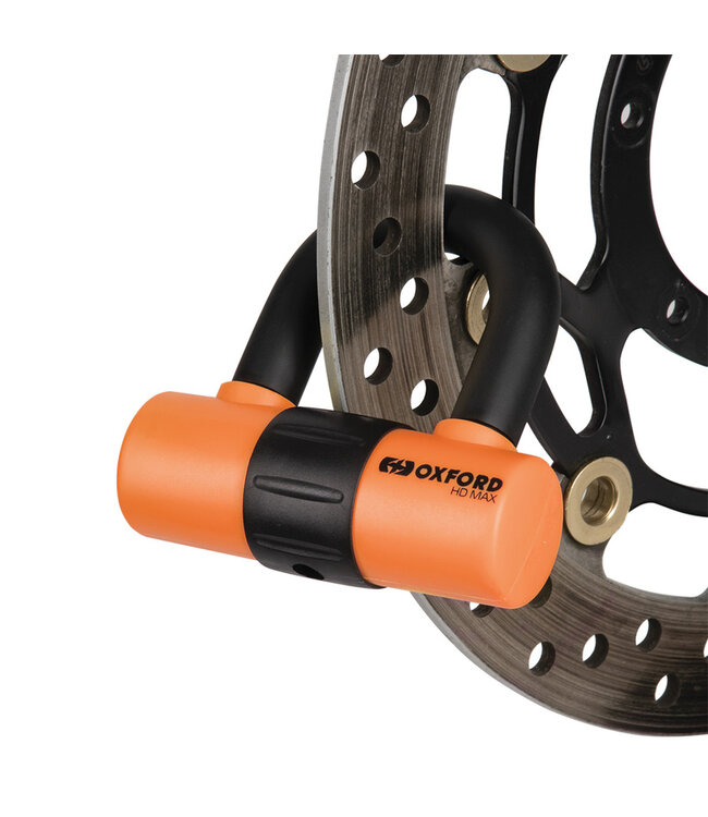 OXFORD OXFORD HD MAX Disc Lock - Ø14mm Orange - Sold Secure Gold Certified