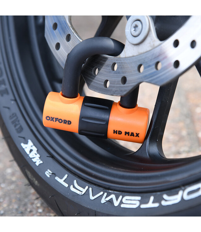 OXFORD OXFORD HD MAX Disc Lock - Ø14mm Orange - Sold Secure Gold Certified
