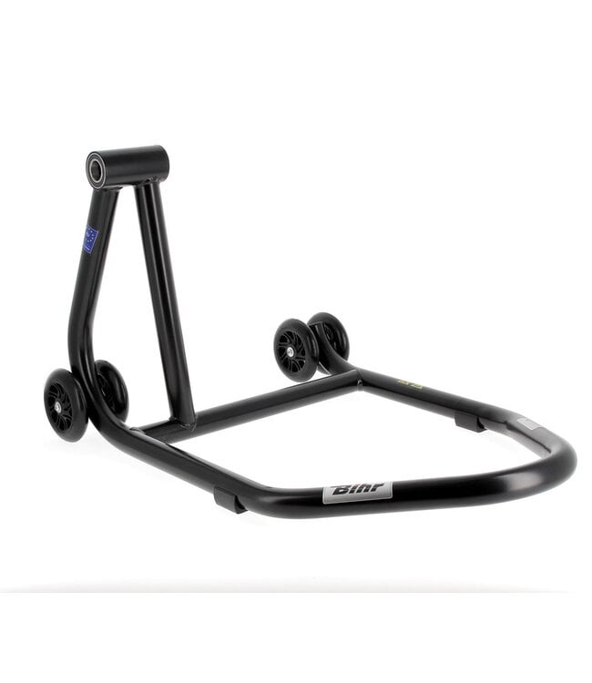 BIHR BIHR Home Track Left Single Arm Paddock Stand Matt Black Black Wheels