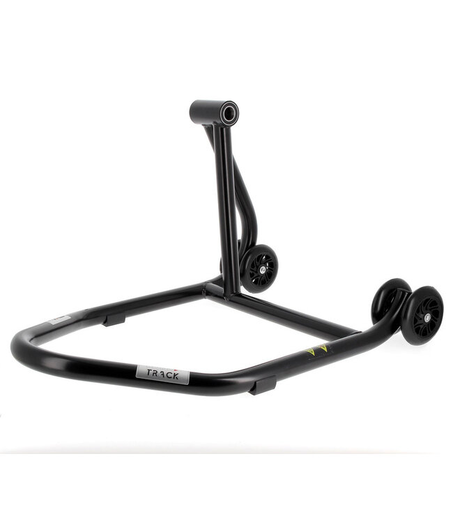 BIHR BIHR Home Track Left Single Arm Paddock Stand Matt Black Black Wheels