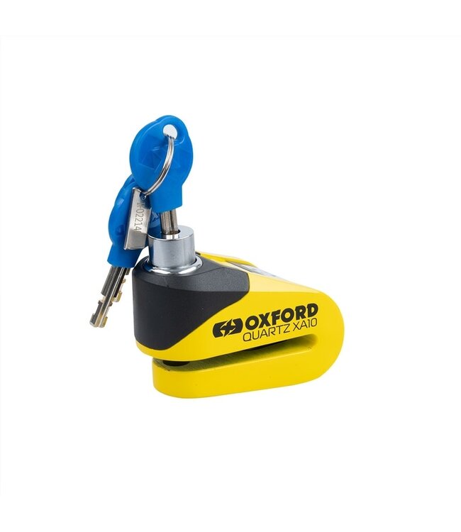 OXFORD OXFORD XA10 Alarm Disc Lock - Ø10mm Yellow/Black