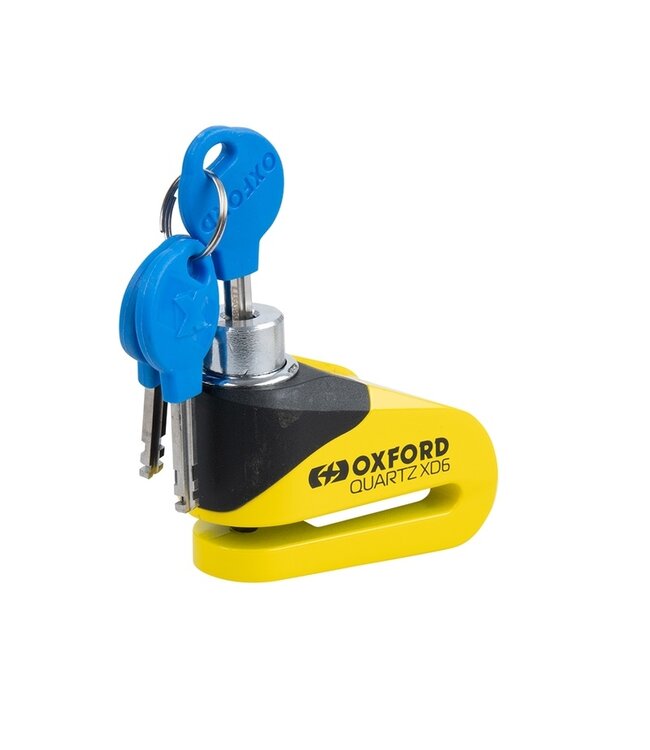 OXFORD OXFORD Quartz XD6 Disc Lock - Ø6mm Yellow/Black