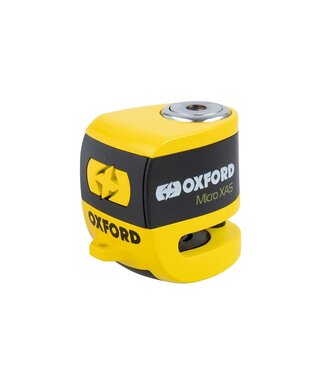 OXFORD OXFORD Micro XA5 Alarm Disc Lock - Yellow/Black