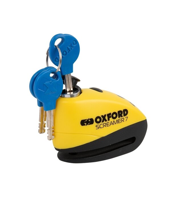 OXFORD OXFORD Screamer 7 Disc Lock - Ø7mm Yellow/Black