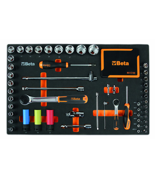 BETA BETA RSC24/7 Gereedschapswagen met 7 laden + assortiment van 248 gereedschappen