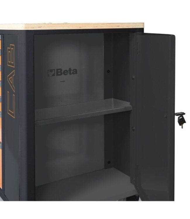 BETA BETA RSC24L Gereedschapswagen verrijdbare met 7 laden + assortiment van 248 gereedschappen