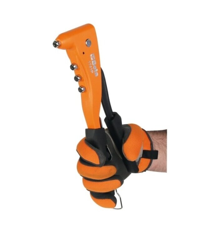 BETA BETA Heavy-duty blindklinktang met 4 verschillende mondstukken