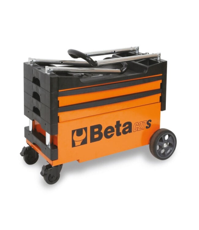 BETA BETA Inklapbare gereedschapswagen + 100 Beta gereedschappen