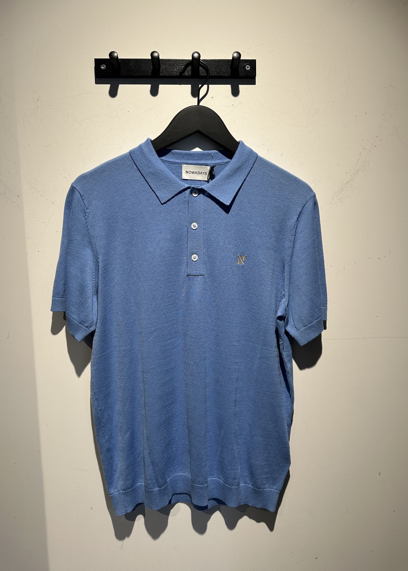 Nowadays KNITTED SILK POLO