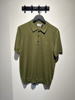 Nowadays KNITTED SILK POLO GREEN