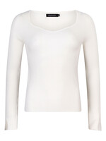 Ydence KNITTED TOP CHIARA OFF WHITE